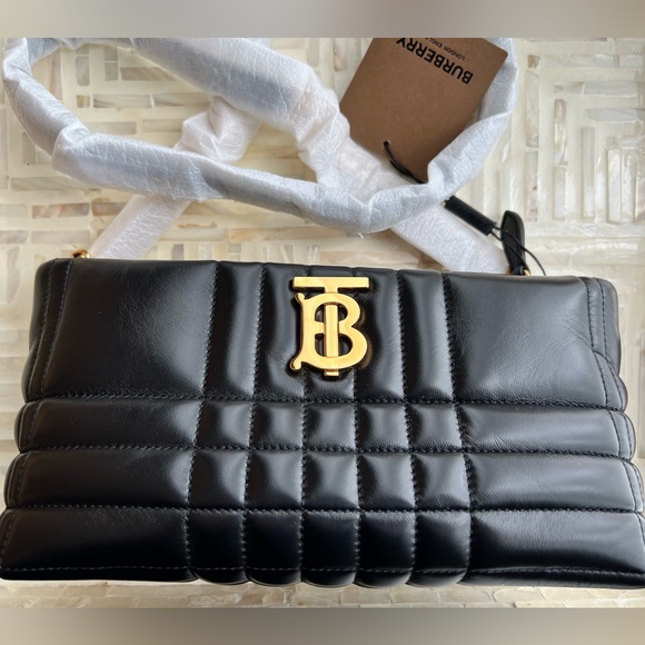 Burberry Quilted Leather Small Soft Lola Bag - Picture 13 of 16